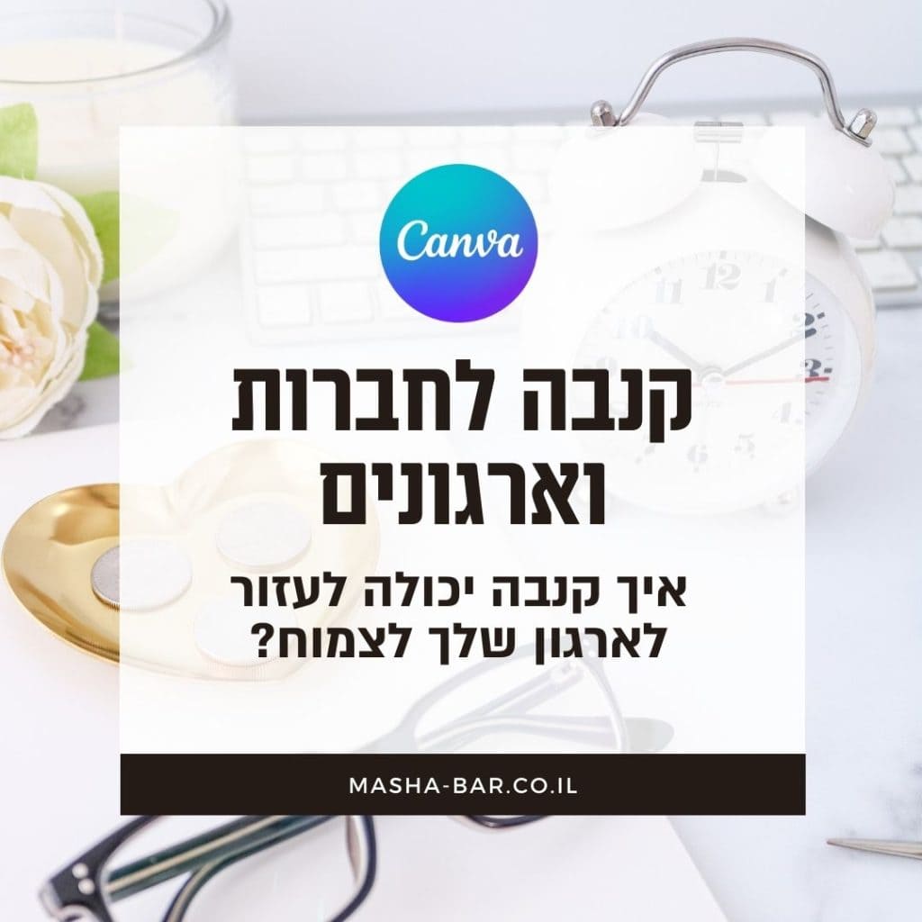 קנבה לחברות וארגונים - איך קנבה יכולה לעזור לארגון שלך לצמוח?